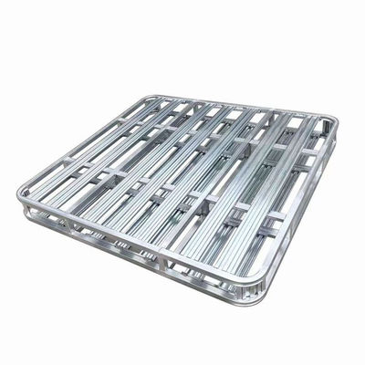 Kalite  Galvanized Heavy Duty Steel Pallet Warehouse Storage Stackable Metal Pallets Fabrika