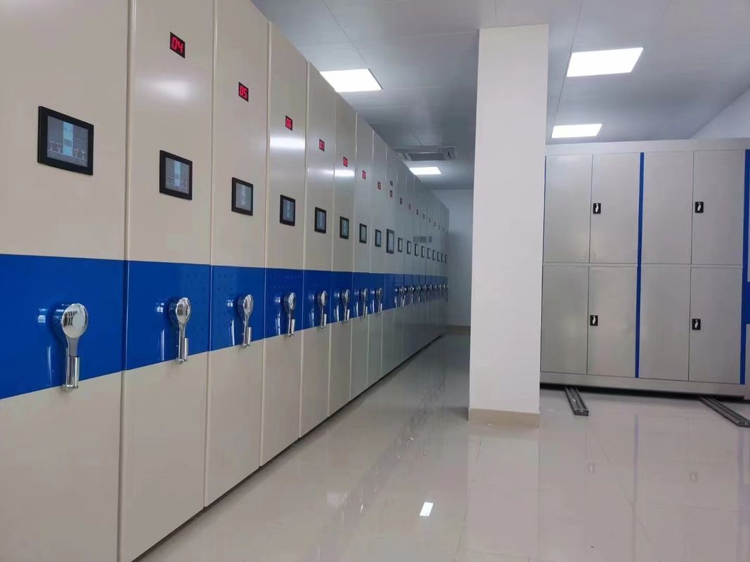 30 Dakika Yanıt Zamanı Özel depolama ihtiyaçları için hareketli kağıt depolama raf sistemi