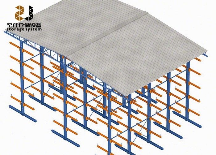 Çelik Q235 Kantelever Pallet Racking Anti Korozyon Kantelever Rack Arm ODM OEM