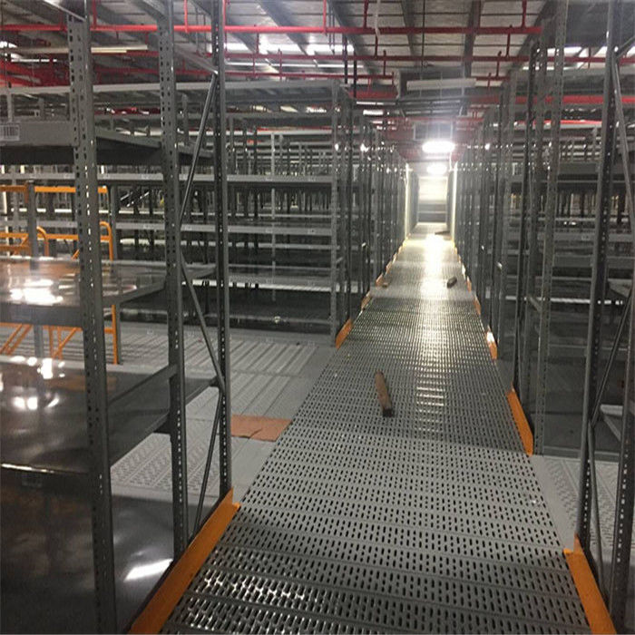 Çelik Endüstriyel Mezzanine Zeminleri Çeşitli Depolama Seçenekleri İçin Her Metrekareye 300-1000kg Yük