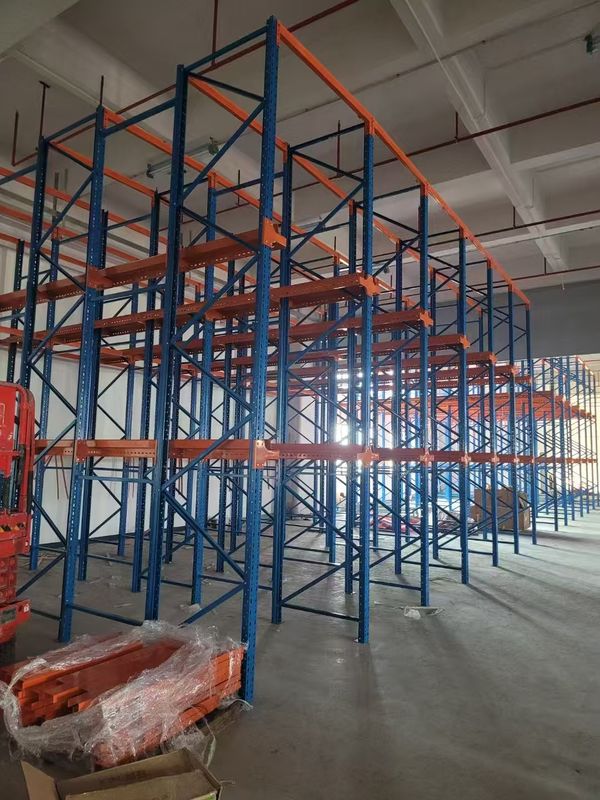 Özelleştirilebilir Ağır Güçlü Çelik Depolama Rackları Yer tasarrufu ve Çeşitli Depolama Çözümü