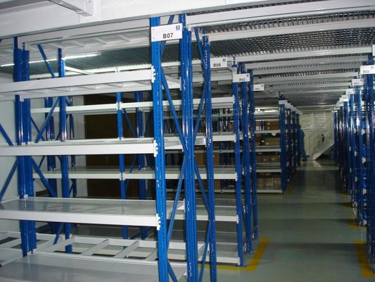 Çok seviyeli Orta Güçlü Depolama Rağı 1000kg/palet Depo Palet Racking Sistemleri