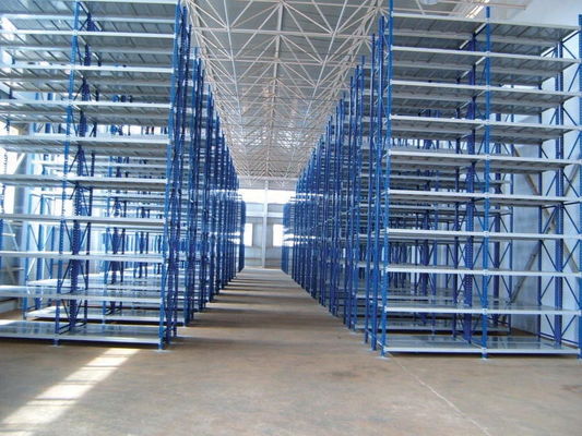 Endüstriyel Orta Güçlü Pallet Rack Depolama Sistemleri Çok Katmanlı Yüksek yoğunluk