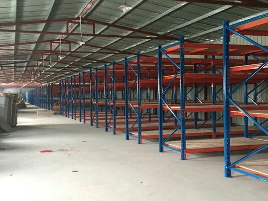 Düzenlenebilir Metal Raflar Çelik Ağır Görevli Palet Depolama Rafları Üreticiler