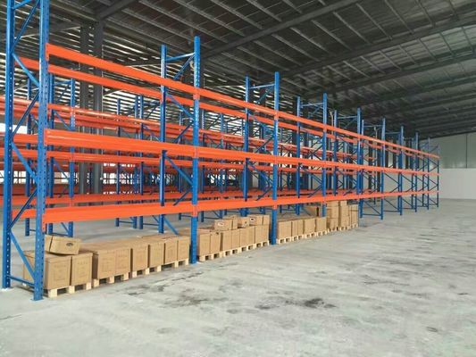 Düzenlenebilir Metal Raflar Çelik Ağır Görevli Palet Depolama Rafları Üreticiler