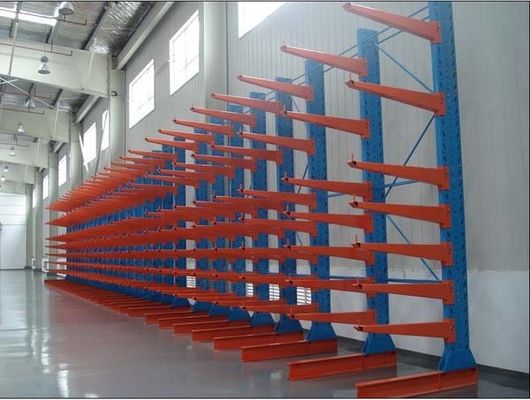 Endüstriyel Çelik Kantelever Boru Rack Heavy Duty Depo CE Sertifikası