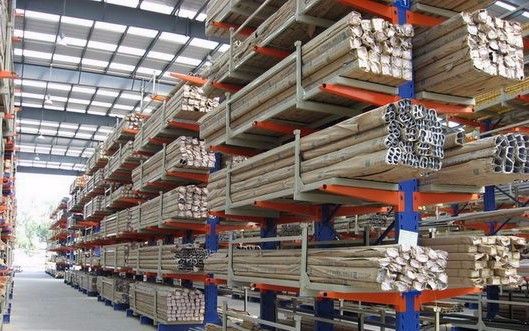 Çelik Q235 Endüstriyel Depo Depolamaları için Düzenlenebilir Kantelever Racking Kolları