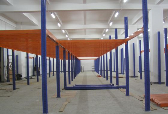 Korrozyondan Koruma Çelik Çerçeve Fabrika için Mezzanine Zemin Sistemi