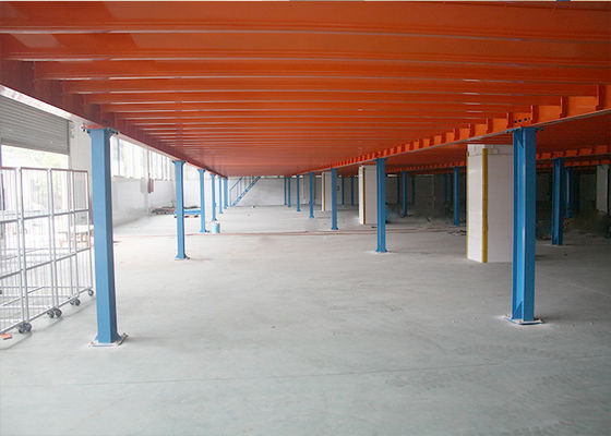 Dayanıklı Rack Desteklenen Mezzanine Zemin Endüstriyel Mezzanine Sistemleri