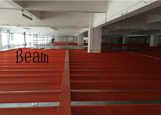 Depo / ofis için ağır metalik endüstriyel mezzanine zeminleri