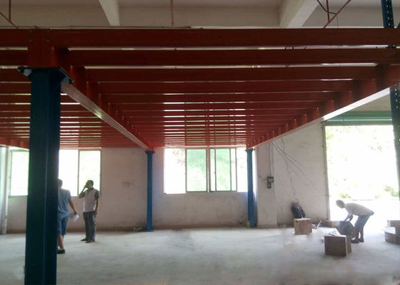 Büyük Stroge Yüksek Yük Kapasitesi İçin Özel Rack Desteklenen Mezzanine Zemini