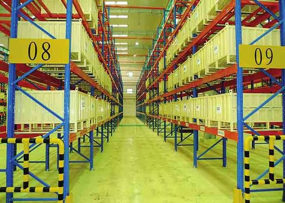 Çelik Depo depolama rafları / ağır yüklü palet rafları Üreticileri