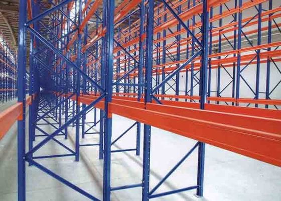 Endüstriyel depo depolama için özel ağır metal raf birimleri
