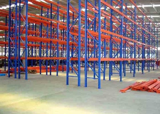 Endüstriyel depo depolama için özel ağır metal raf birimleri