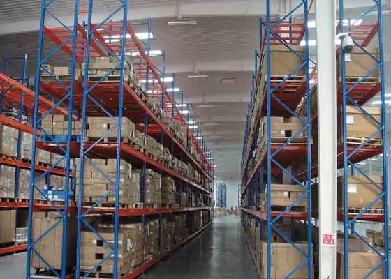 Çelik Depo depolama rafları / ağır yüklü palet rafları Üreticileri