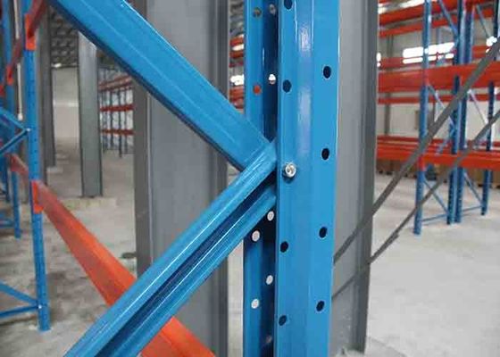 Dayanıklı Endüstriyel Çelik Depolama Rackları Korozyon Koruması Metal Palet Racks