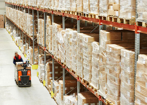 Dayanıklı Ağır Güçlü Depolama Rack Korozyon Koruması Q235B Soğuk Lastik Çelik