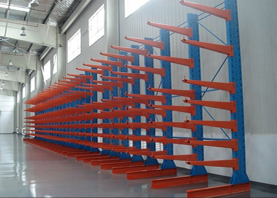 Karbon Çelik Q235 Kantelever Depo Rackları, Hammadde Depo Rackları