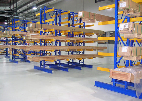 Endüstriyel Çelik Kantelever Boru Rack Heavy Duty Depo CE Sertifikası