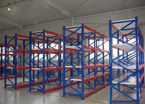 Çok fonksiyonel çok seviyeli depolama rafı uzun uzanımlı orta görevli palet rafı