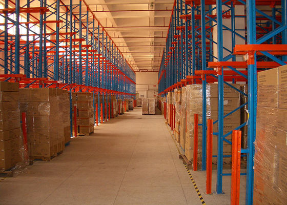Lojistik Merkezi Endüstriyel Çelik Depo İçin Palet Racking Sistemi