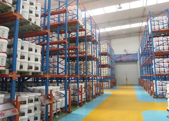 Pallet Racking Üreticileri İçin Metal Sürücü 1500kg/Pallet Depo Rafı Sistemi