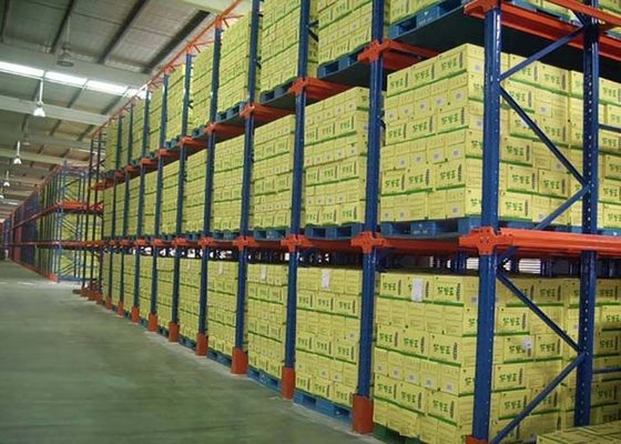 Lojistik Merkezi Endüstriyel Çelik Depo İçin Palet Racking Sistemi