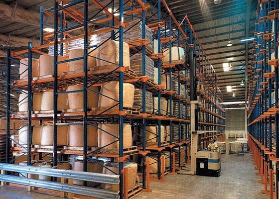 Pallet Racking Üreticileri İçin Metal Sürücü 1500kg/Pallet Depo Rafı Sistemi