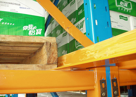 Düzenlenebilir sürücü pallet raf sistemi, soğuk depolama için pallet raf depolama sistemleri