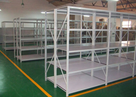 Atölye Küçük Parça Organizasyonu için Hafif Hizmet Ayarlanabilir Çelik Depolama Rafları (100-300kg/Seviye Taşıma Kapasitesi)