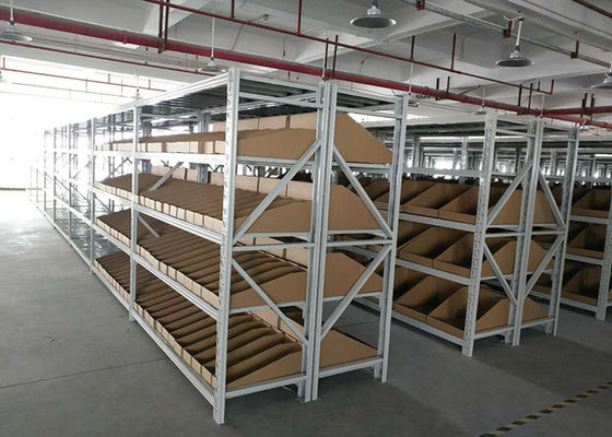Çok Katmanlı Endüstriyel Çelik Depolama Rackları ODM / OEM Palet Rack Desteklenen Mezzanine