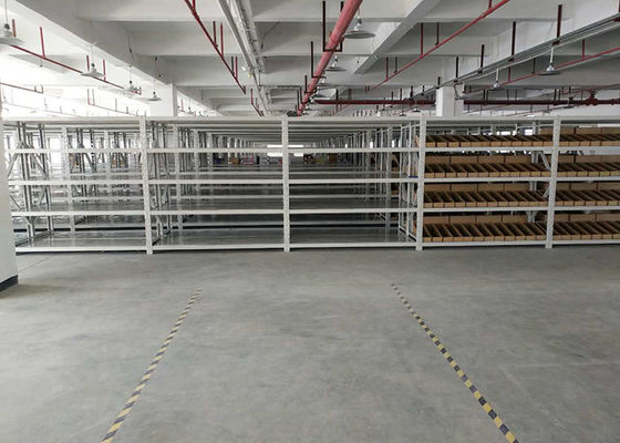 Çok Katmanlı Endüstriyel Çelik Depolama Rackları ODM / OEM Palet Rack Desteklenen Mezzanine