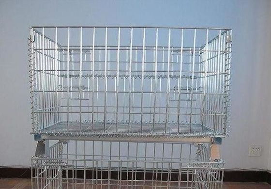 Depoda mal depolama için galvanizli kaplama tel örgü kafes