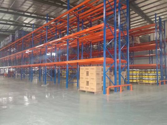 Endüstriyel depo depolama için özel ağır metal raf birimleri