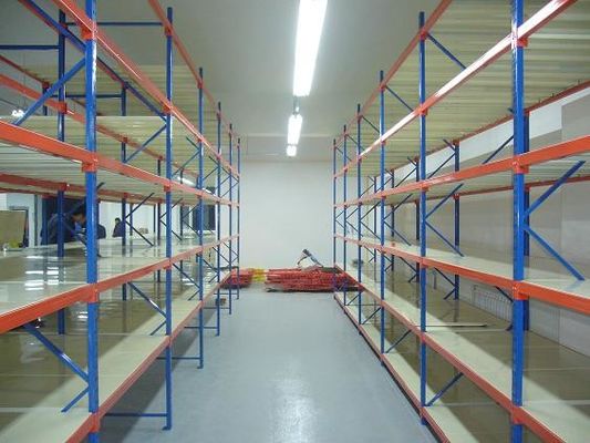 Çok seviyeli Orta Güçlü Depolama Rağı 1000kg/palet Depo Palet Racking Sistemleri