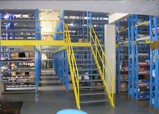 Çok Katlı Endüstriyel Depolama Büyük Alan Depolamaları İçin Mezanin Racking Zeminleri