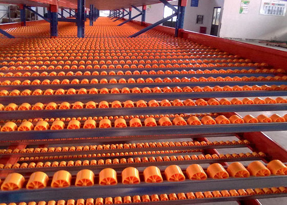1000 kg/pallet Endüstriyel Çelik Depolama Rackları Depoda Yerçekimi Akış Rackları
