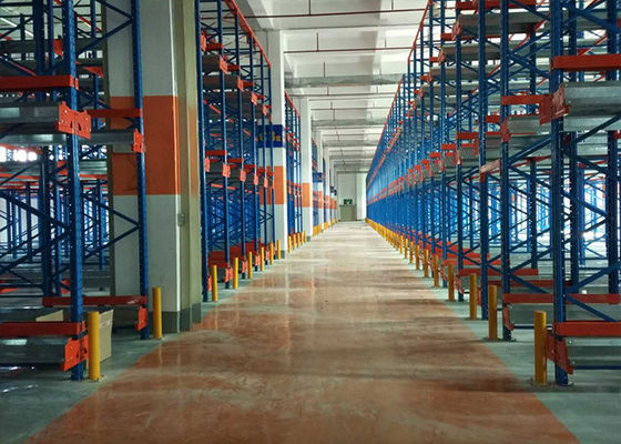 Radyo Mekiği Palet Racking Sistemi, Endüstriyel Depo depo rafları
