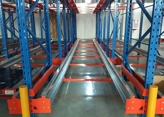 Düzenlenebilir Otomatik Radyo Mekiği Racking Sistemi, Mobil Palet Racking Sistemleri