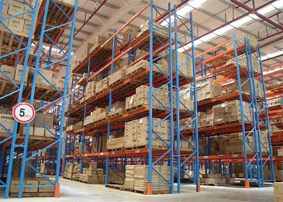Korrozyondan Koruma Endüstriyel Metal Rack, Depo için Çelik Heavy Duty Racks