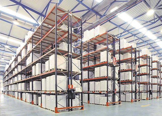 Endüstriyel Metal Palet Depolama Raf Sistemi Birimleri