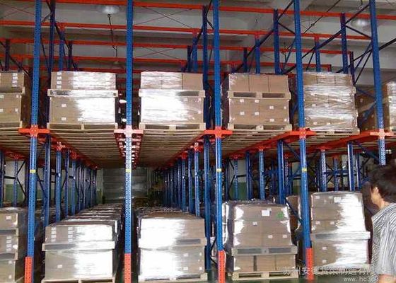 Pallet Racking Üreticileri İçin Metal Sürücü 1500kg/Pallet Depo Rafı Sistemi
