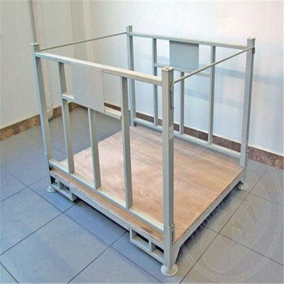 Giyim Fabrikası Metal Tel Ağı Kafes, Depolama için Katlanabilir Tel Ağı Konteyneri