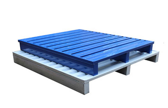 Galvanizli Ağır Güçlü Çelik Palet Depolama Yüklenebilir Metal Paletler
