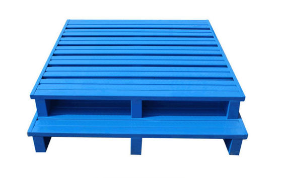 Galvanizli Ağır Güçlü Çelik Palet Depolama Yüklenebilir Metal Paletler