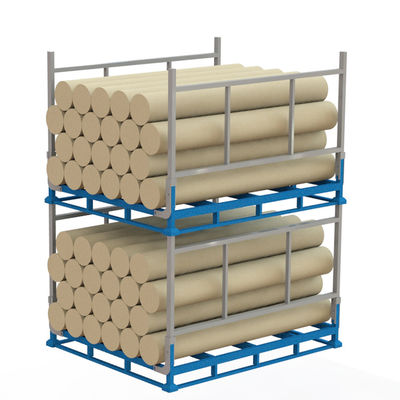 Özel Dikey Metal Yığın Rackları, Depo Yığınlanabilir Çelik Depo Racks
