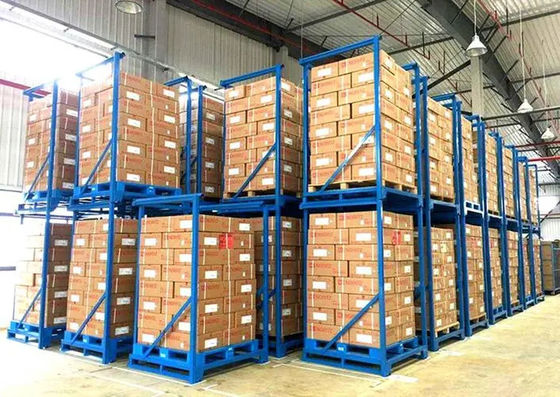 Özel Dikey Metal Yığın Rackları, Depo Yığınlanabilir Çelik Depo Racks