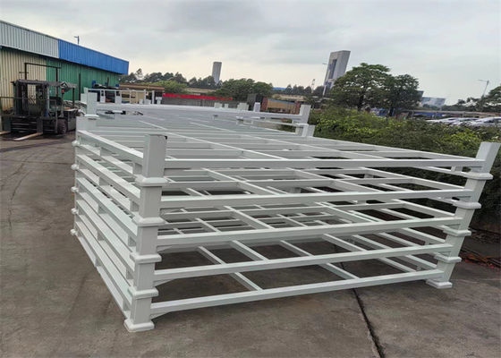 Kıyafet Depolama için Özel Metal Yüklenebilir Depo Rackları Katlanabilir ve Dayanıklı
