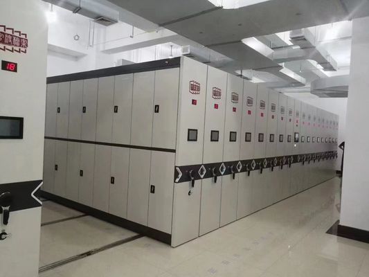 Mobil Gri Dosya Dolabı Güvenlik Kilitli 200 Lbs Kapasite Korozyon Koruma Rafa Sistemi