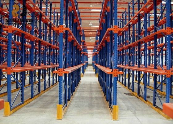 Özelleştirilebilir Ağır Güçlü Çelik Depolama Rackları Yer tasarrufu ve Çeşitli Depolama Çözümü